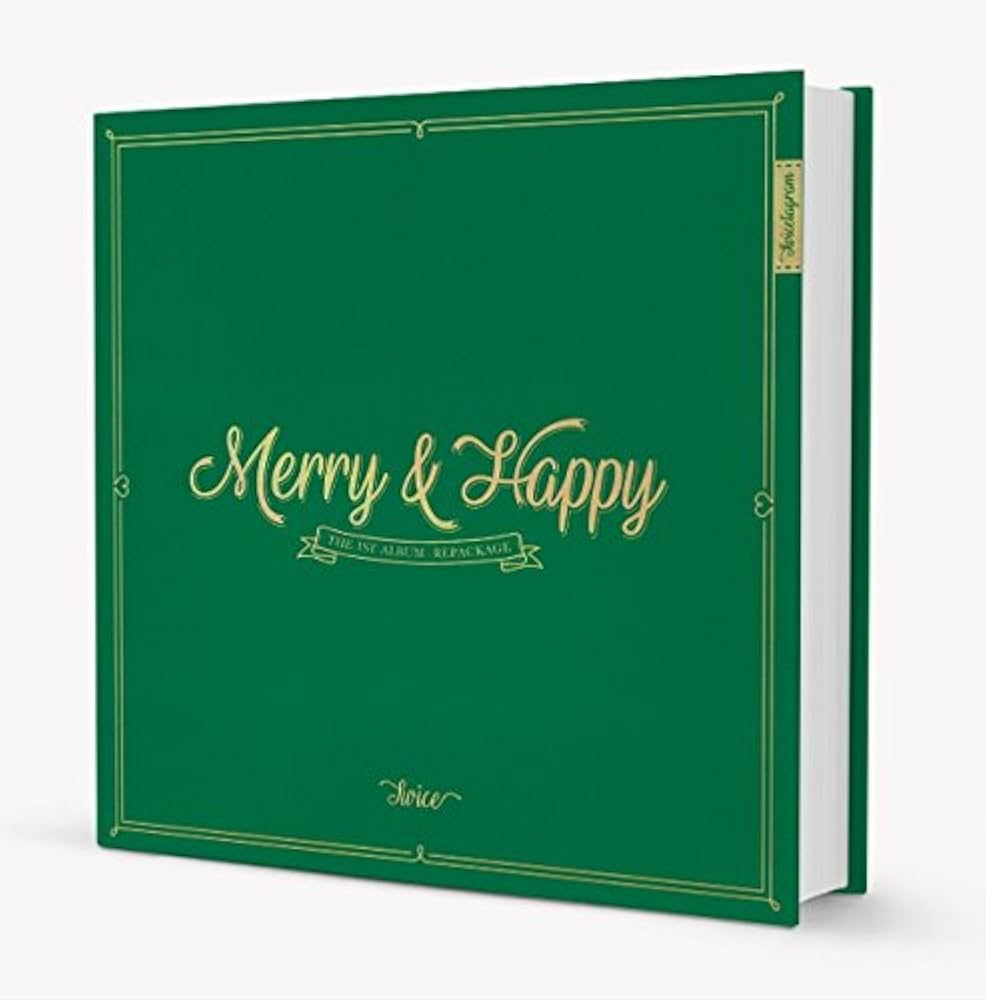 K-POP/アジア Twice monograph merry &amp; happy TWICE Merry & Happy Monograph Official Photocard Each Member